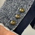 Tommy Hilfiger Soft Fabric Mix Media Cotton Mix Blazer raw hem size Large Photo 8