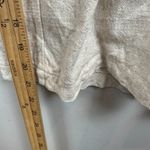 Natural Life Avery Jumpsuit Womens M Ivory Rayon Linen Wide Leg Summer Lagenlook Photo 8