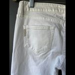 Paige  Skyline Straight white denim jeans size 25 Photo 1