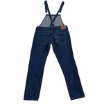 Levi's Original Women's Size Small Overalls in Dark Blue Denim Bib Straight Leg Photo 3
