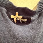 sinequanone cardigan Navy Blue Cropped with Lace Detail made in Paris size S Photo 2