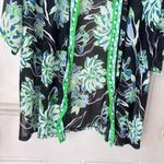 JM Collection  Vibrant Green and Black Bag Photo 2