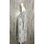 Everly Women's Black Textured Knee-Length Dress Size Medium Casual Photo 4