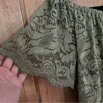 Ambiance Apparel  Lace Crop Top. Size Large Photo 1