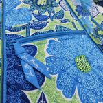 Vera Bradley Doodle Daisy Blue Green Floral Crossbody Quilted Bag Purse NWOT Photo 7