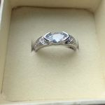 Fashionable Open Cubic Zirconia Ring Gift Photo 0