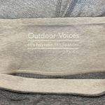 Outdoor Voices Graphite Ash Dove Grey Colorblock Springs 7/8 Workout Leggings Photo 8