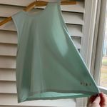 PINK - Victoria's Secret Light Blue Crop Workout Top Photo 1