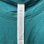 Lululemon Train to Be Tank Top Sleeveless Shirt Dot Camo Teal Lagoon 12 Photo 9