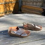 Gentle Souls GENTLEā SOULS Lori X-band Leather Sandal In Rose Gold size 7 Photo 1