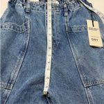 OAT New York High Waist Slouchy Women SZ Small Blue Denim Jean Paper Bag Mom NEW Photo 6