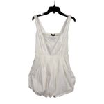 AQUA  White Sleeveless Mini Dress Square Neck Party Cocktail Scalloped‎ Hem Photo 3