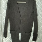 Lululemon Black Wool Long Sleeve Casual Cardigan Womens Sweater Size S/M Photo 0