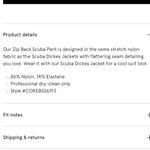 Veronica Beard Zip Back Scuba Pant Black Size 6 Photo 4