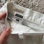 Levi's  501 Off-White High-Rise 5 Button Fly Distressed Jean Shorts Size‎ 28 Photo 2