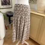Rails  Selena Midi Smocked Skirt Cafe Floral‎ Size XS Photo 2