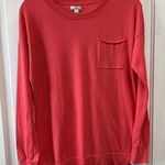 Gap silk long sleeve sweater women's small peach pink color Photo 0