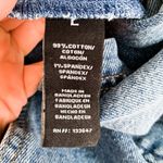 Celebrity Pink  Blue Stretch Denim Overalls Distressed Large Photo 8