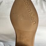 Calvin Klein Cream Ankle Booties with Chunky Heel Photo 5