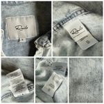 Rails Valerie Shirt Dress Denim Lightweight Acid Blue Size Small NWOT Photo 5