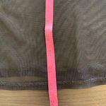 Hot Topic Goth Mesh Ruffle Top by  SM Sheer Black Y2K Grunge Festival Vibes Punk Photo 9