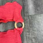 Free People Cleonie Maillot Coral One Piece Swimsuit  Photo 5