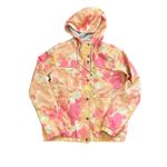 Volcom Enemy Stone Windbreaker Hooded Pink Orange Tie Dye Photo 5