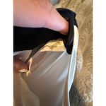 Ramy Brook  White Cold Shoulder Mock Neck Tie Back Bell Sleeve Blouse Top M Photo 7