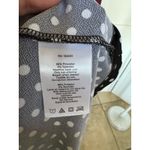 Sweet‎ Violet Womens Tank Sz S Black White Polka Dot Rhinestone Bling NEW Photo 7