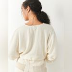 Urban Outfitters Out from Under Sadie Waffle-Knit Long Sleeve Top Ivory White Photo 4