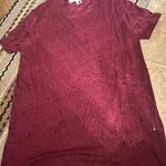 IRO  Holey Tee in Wine Small Photo 4