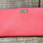 Kate Spade NEW YORK SAFFIANO WALLET NEWBURY LANE STACY GERANIUM VGUC Photo 0