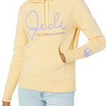 Star Wars  Jedi Pullover Sweatshirt Hoodie in Yellow Fleece Photo 0