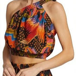 Farm Rio  Macaw Island Crop Top Photo 0