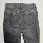 Ann Taylor  Petite Boot Crop Jeans Size 6P Faded Black Wash Cropped Ankle Photo 4