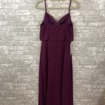 Azazie  Rebecca Maxi Gown Dress in Grape Photo 9