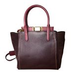 Coach 1941 Troupe Tote Colorblock in Vintage Mauve Brown Burgundy Satchel Photo 1