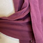 We The Free  Free People Long Sleeve Thermal Pullover EUC Sz Sm Boho Stretch Photo 2