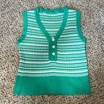 SheIn Knit Striped Tank Top Photo 0