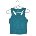 Year of Ours Heather Baby Blue Soft Space Dye Racerback Tank Top Size XS Photo 2