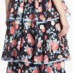 Foxiedox darlene dress maxi ruffled tiered floral flowers boho size M Photo 1