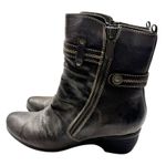 Blondo  Ankle Booties Brown Slouchy Aqua Protect Side Zip Shoes Women’s Size 6M Photo 1