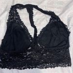 true black lacy bralette Photo 0