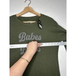 Chillionaire By Affliction Babes & Beer Graphic Long Sleeve Thermal Shirt S NWT Green Photo 4