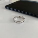 Celestial Ring, Starry Ring, Moon Star Ring Silver Ring Photo 0