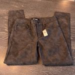 EXPRESS Grey Faux Suede, Skinny Jeans Size 6, New Photo 3