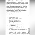 UGG  Oh Fluffita Shearling Slingback Sandal/Slipper Women’s Size 11 in Key Lime Photo 8