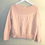 Anthropologie Moth by Off Shoulder Light Pink Sweater Size XS Photo 0