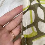 Moschino Jeans Donna Green 100% Silk Midi Dress Photo 3