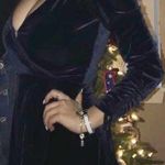 Urban Outfitters Velvet Romper Photo 0